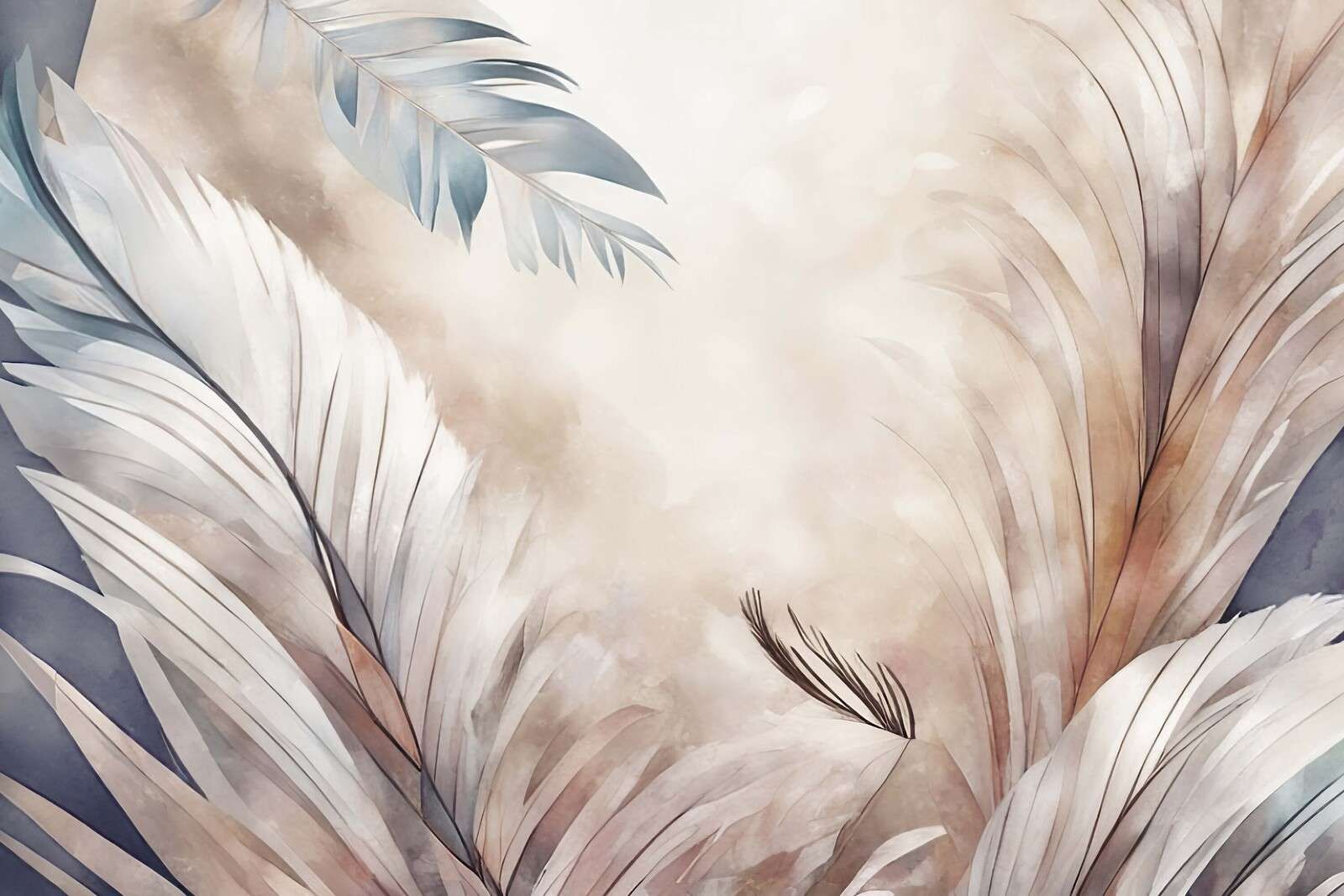 Feathers Magic Blue