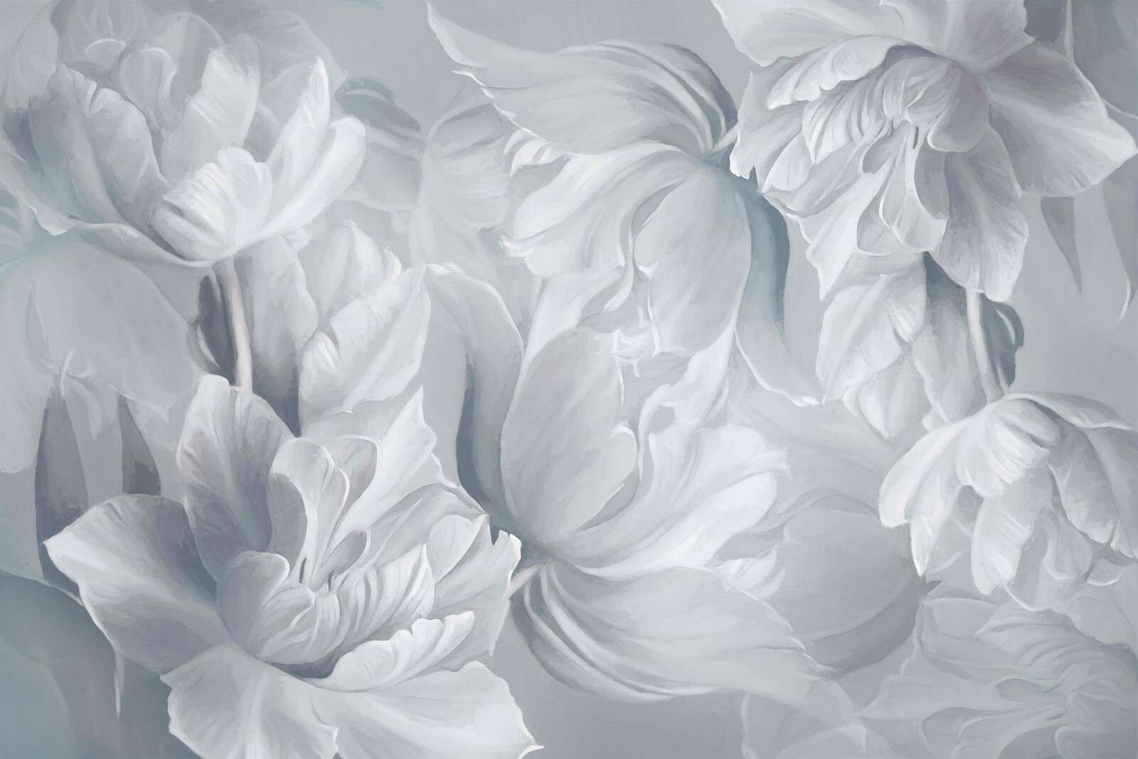 Big Tulips White