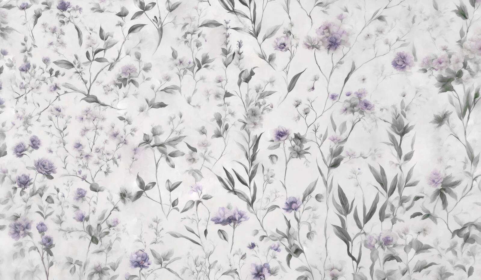 Delicate gerbarium - gray