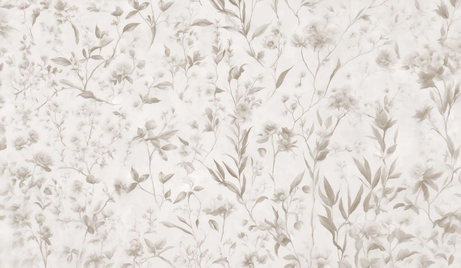 Delicate gerbarium - soft brown