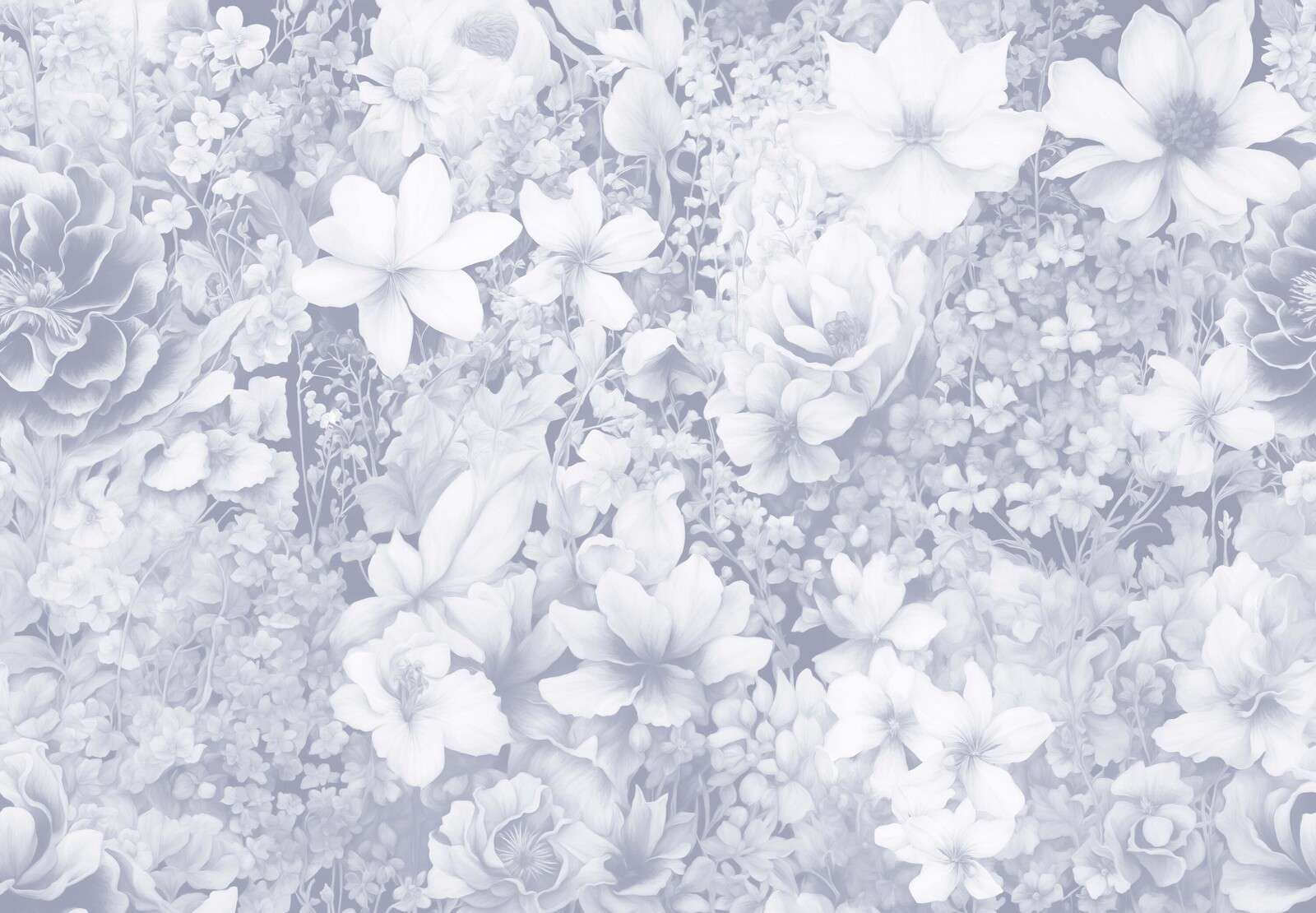 Flower festival seamless - lavender
