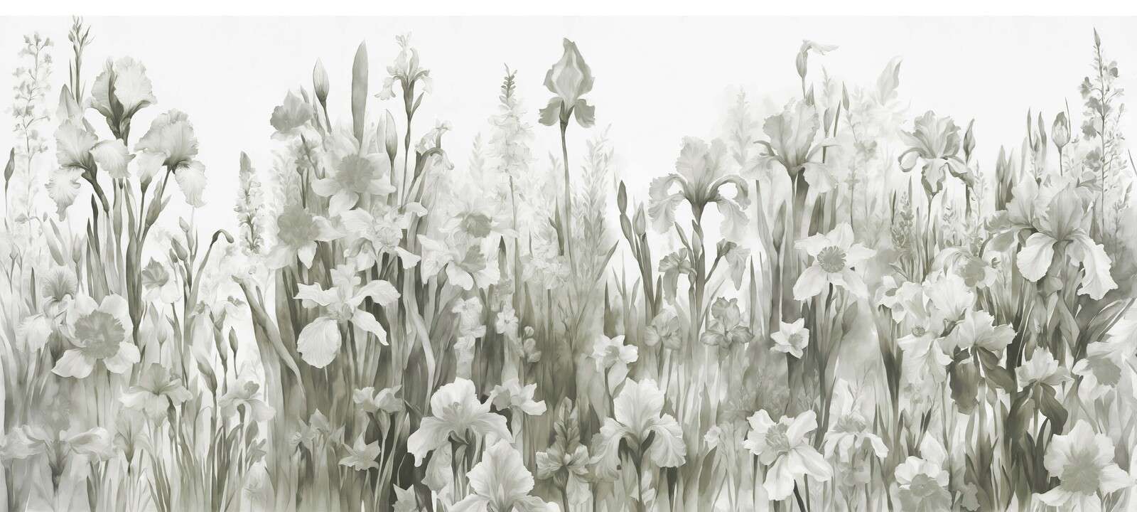Fragrant spring - grey