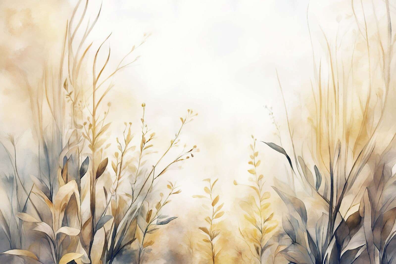 Garden of peace - golden yellow