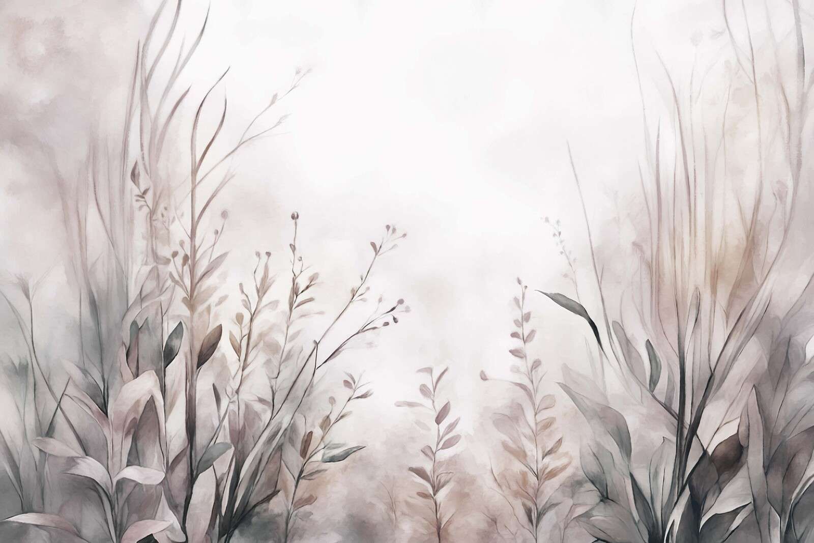 Garden of peace - soft purple