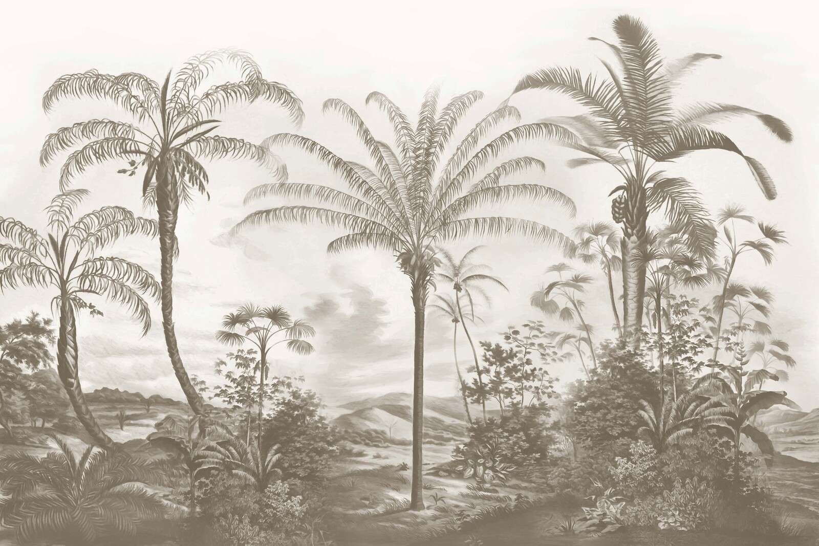 Romantic Tropics Taupe