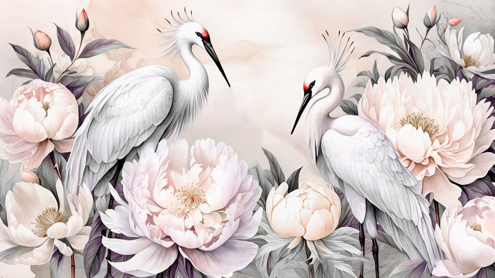 Storks Romance Pink