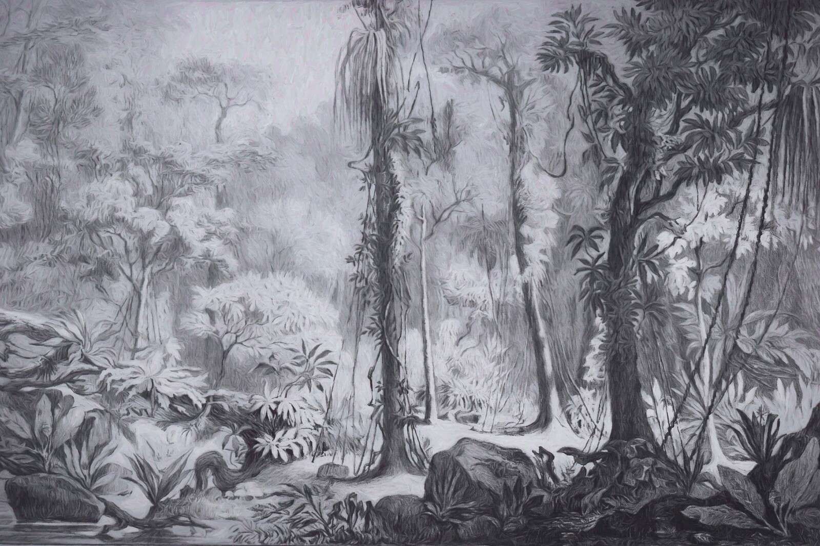 Tropic forest - grey
