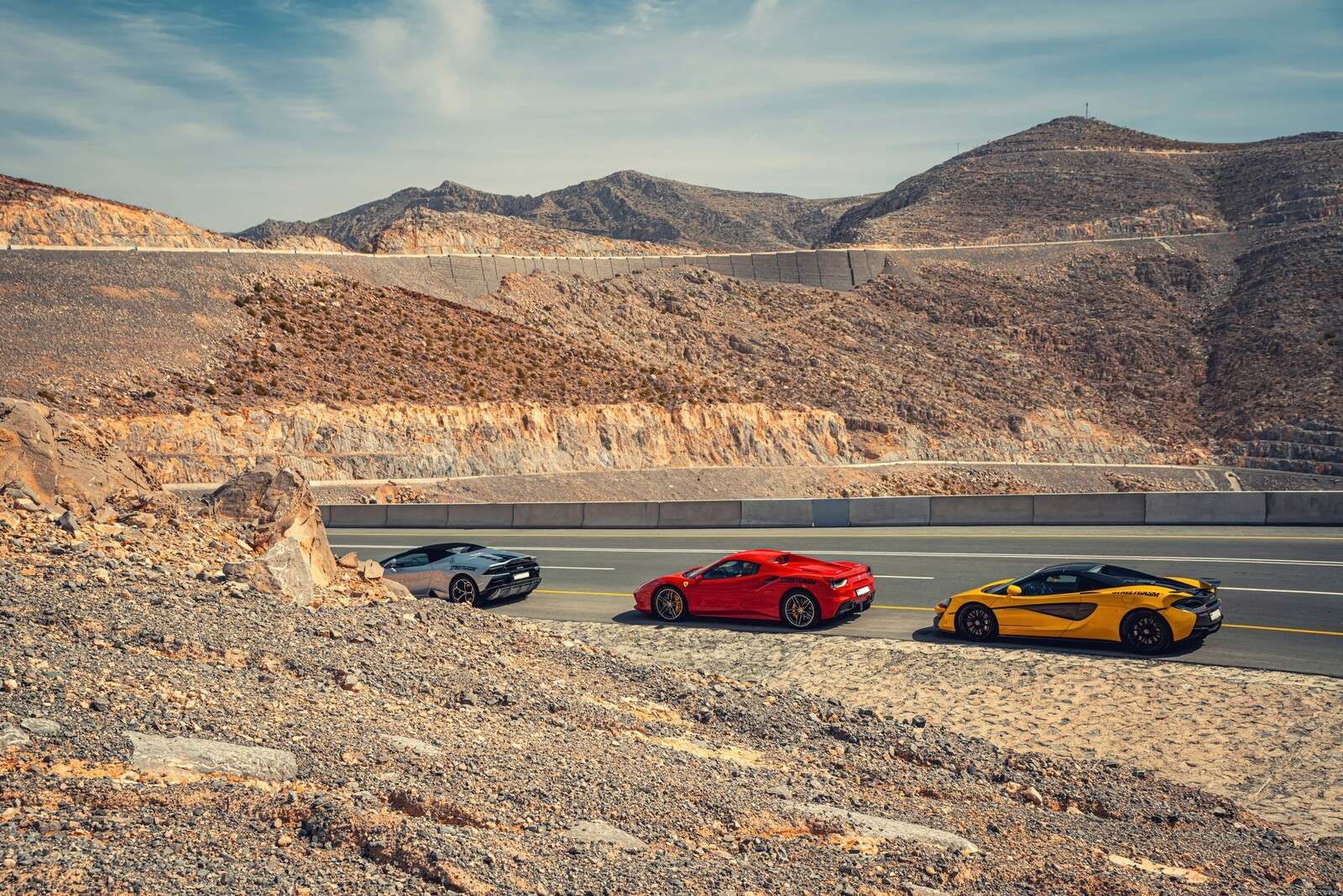 Roadtrip met supercars