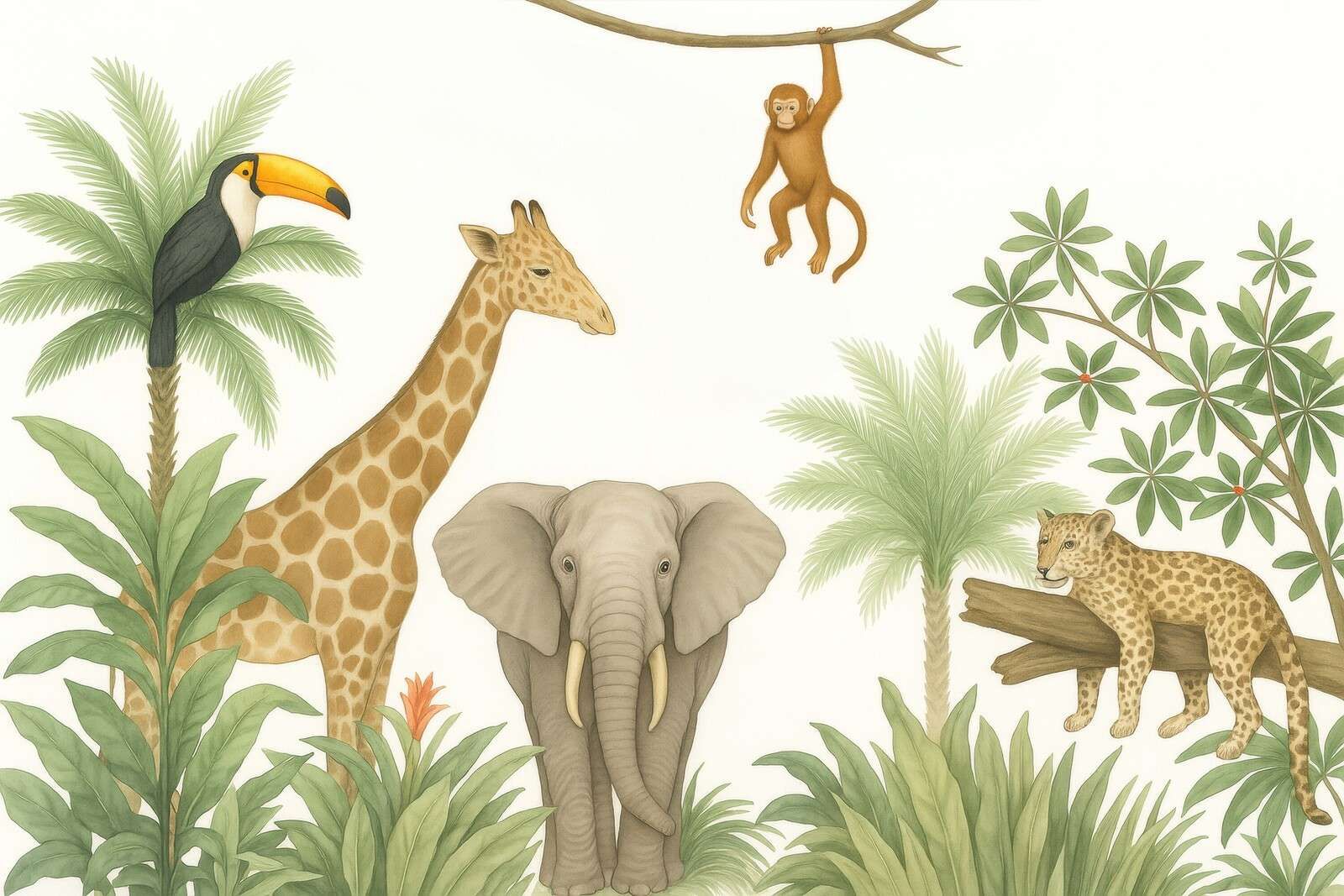 Echte junglevrienden