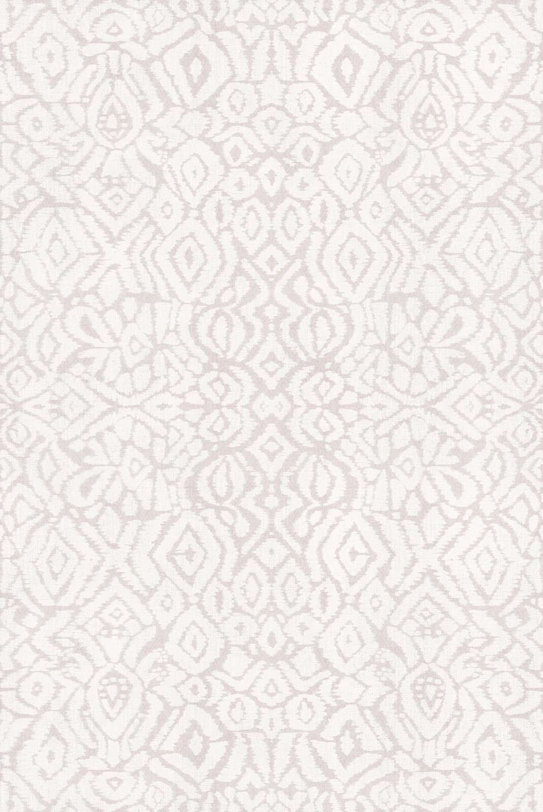Subtiel ikat patroon in zandbeige