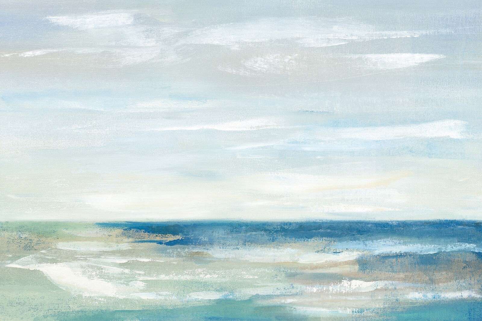 Abstracte Zee In Zachte Tinten