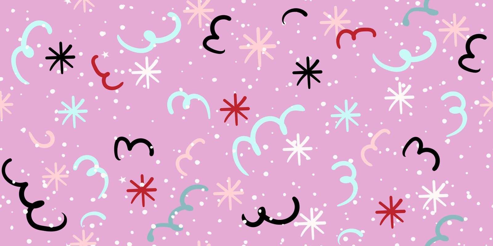 Confetti in lila