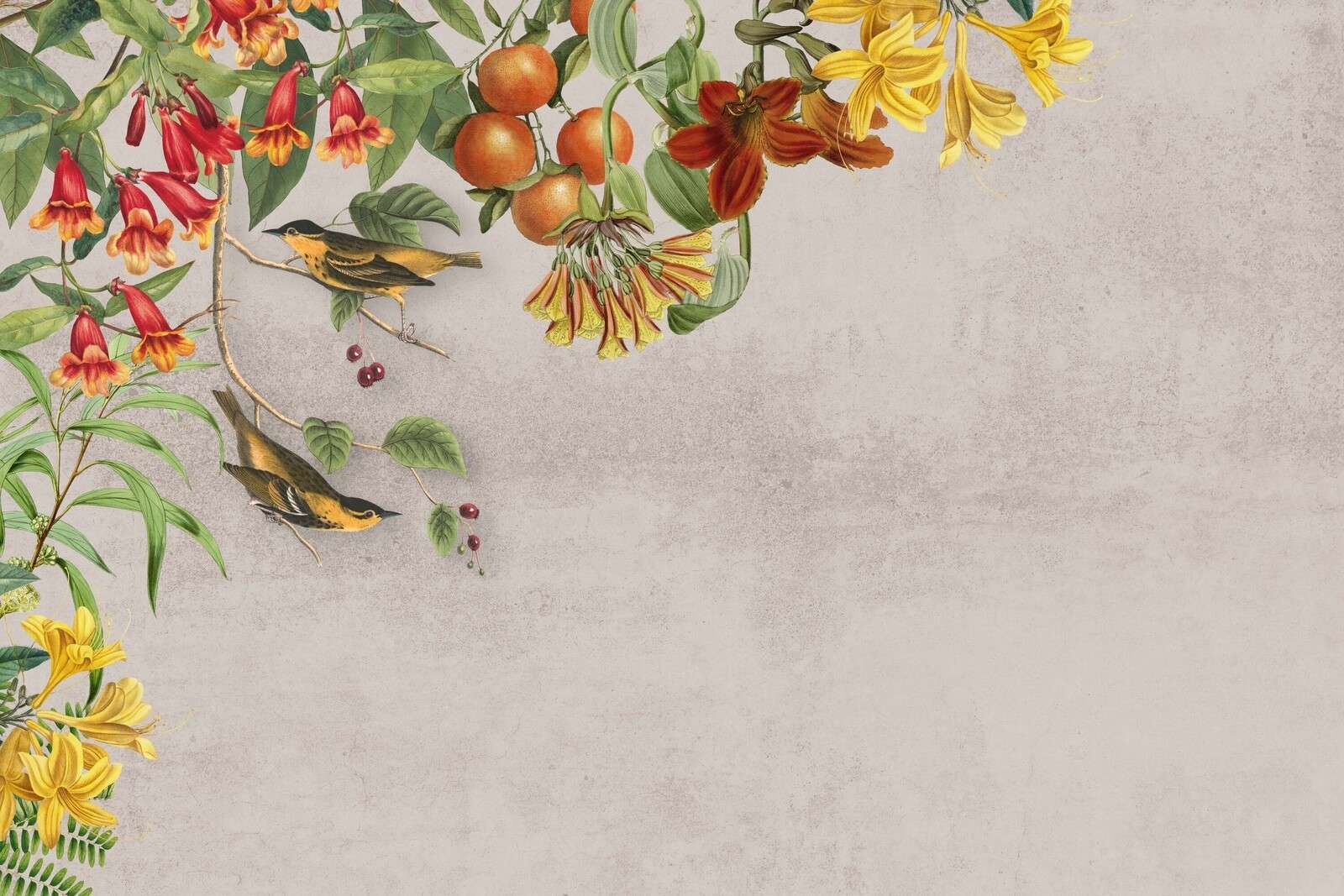 Spring bird garden