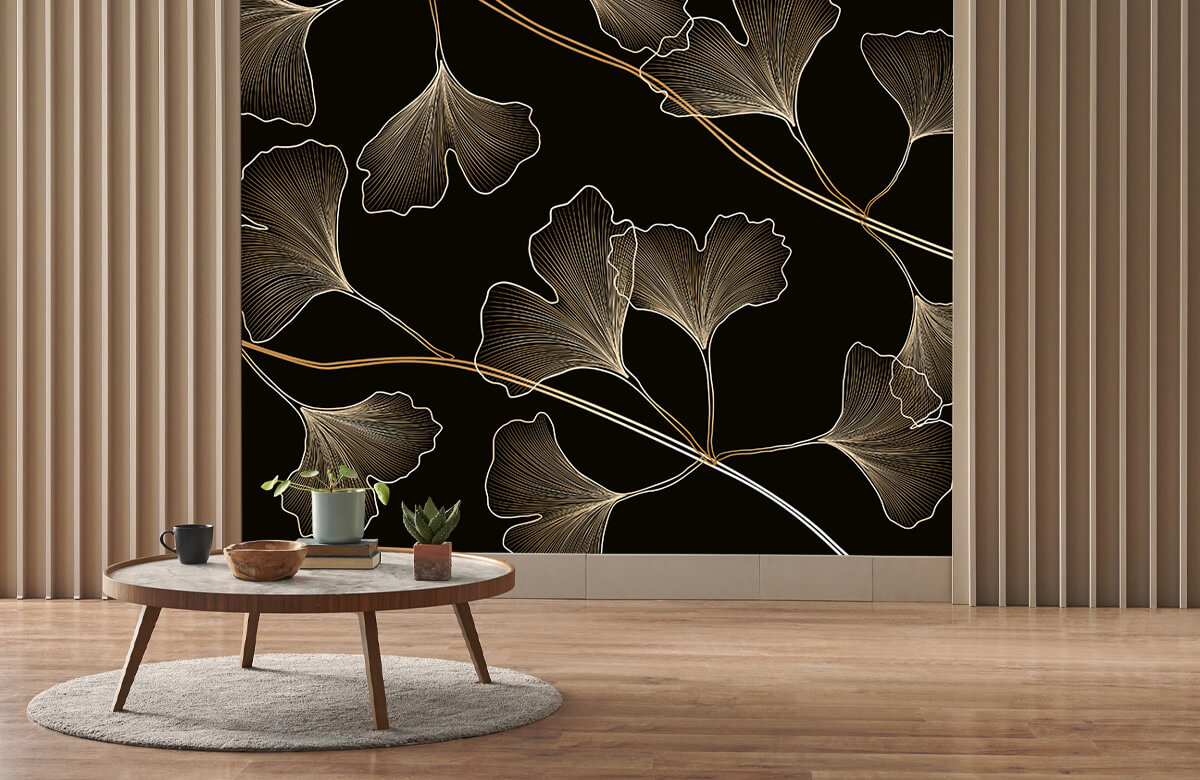 wallpaper Abstracte bloemen 2